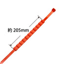 タイヤチェーン  簡易 タイヤ2本分 (20本)  10個所巻 取付簡単 非金属 ナイロン製 タイラップ式 ジャッキ不要